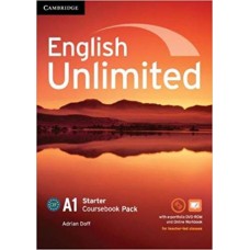 English Unlimited Starter Coursebook with e-Portfolio and Online Workbook Pack الكتب الأجنبية