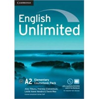 English Unlimited Elementary Coursebook with e-Portfolio and Online Workbook Pack