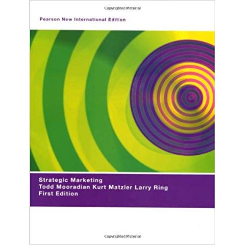 Strategic marketing. 1st edition 2014 الكتب الأجنبية