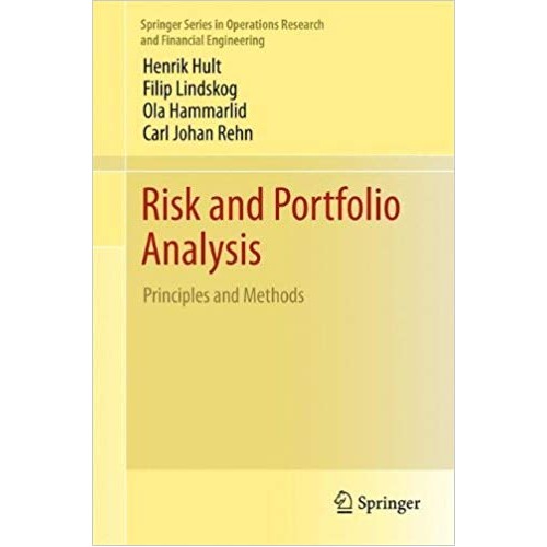 Risk and Portfolio Analysis: Principles and Methods  الكتب الأجنبية