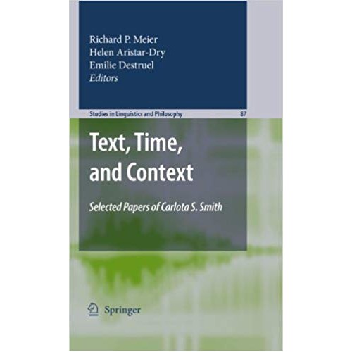 Text, Time, and Context الكتب الأجنبية